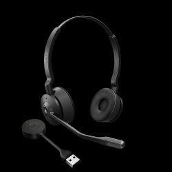 Jabra Engage 55 SE MS Stereo USB-A Headset with Charging Stand