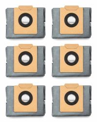 Eufy T29F70A2 Staubsauger Zubehör/Zusatz Staubbeutel Staubsaugerroboter (Eufy - Staubbeutel - fÃ¼r automatische Entleerungsstation [Packung mit 6])