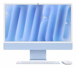 Apple iMac Apple M M4 59.7 cm [23.5"] 4480 x 2520 pixels All-in-One PC 16 GB 256 GB SSD macOS Sequoia Wi-Fi 6E [802.11ax] Blue (IMAC 24 M4 8/8/16 16GB 256GB - OE STD MM K - BLUE)