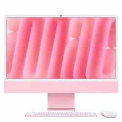 Apple iMac 24"Retina Display 4,5K, Chip M4 con CPU 8‑core, GPU 8‑core, 16GB, 256GB SSD, Rosa (Apple iMac with 4.5K Retina display - All-in-one M4 - RAM 16 GB - SSD 256 GB - Apple M4 8-core - IE...