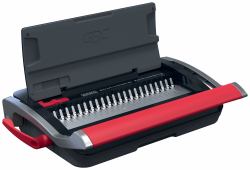 GBC CombBind CB15 Kamm-Bindegerät 165 Blätter Schwarz, Rot (GBC CombBind CB15 Manual Binding Machine)