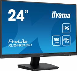 iiyama ProLite XU2493HSU-B7 computer monitor 60.5 cm [23.8"] 1920 x 1080 pixels Full HD LED Black (iiyama ProLite XU2493HSU-B7 24' Full HD, IPS)