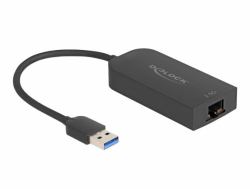 DeLOCK 66045 cambiador de género para cable USB 5 Gbps Type-A 2.5 Gigabit LAN RJ45 Negro (Delock - netvÃ¦rksadapter - USB 3.0 - 2)