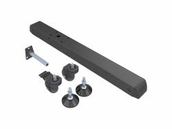 Multibrackets 7791 Zubehör für Beschilderungshalterung Basis (M Pro Series - Wheelbase 75cm Single)