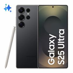 Samsung Galaxy S25 Ultra 17,5 cm [6.9"] Dual-SIM Android 15 5G USB Typ-C 12 GB 1 TB 5000 mAh Schwarz, Titan (SAMSUNG S25 ULTRA 5G S938/DS TITANIUM BLACK 12/1TB)