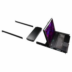 Black Box KVT417A-16CATX Konsolenregal 43,2 cm [17"] 1280 x 1024 Pixel Schwarz 1U (Blackbox 17IN 1U LCD TRAY 1 VGA 16P CATX SWTCH [Lifetime warranty])
