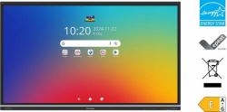 Viewsonic IFP7551 Display lavagna interattiva 190,5 cm [75"] 3840 x 2160 Pixel Touch screen Nero (ViewSonic ViewBoard IFP7551 - 75" Diagonal Class [74.5" viewable] - IFP51 Series LED-backlit LCD di...