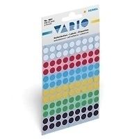 HERMA Multi-purpose labels ø 8 mm colours assorted 540 pcs. self-adhesive label (HERMA - etiketter - 540 etikette[r] -)