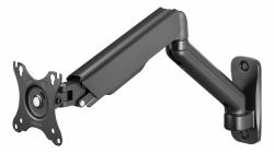 Deltaco ARM-0360 TV mount/stand 81.3 cm [32"] Black (DELTACO Office, Singel wall, gas sprin)