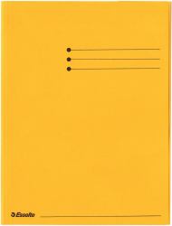 Esselte 3-Flap Folder Office Bright A4 (3-klap mappe Rainbow karton A4 gul)