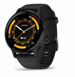 Garmin Venu 3 3,56 cm [1.4"] AMOLED 45 mm Digital 454 x 454 Pixeles Pantalla táctil Negro Wifi GPS [satélite] (Garmin Venu 3 - black fiber-reinforced)