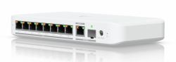 Ubiquiti UniFi Flex 2.5G PoE Managed L2 2.5G Ethernet [100/1000/2500] Power over Ethernet [PoE] Desktop-/Wandmontage Weiß (Ubiquiti Switch UniFi 8xRJ45 2.5GBit PoE++/10G RJ45/SFP+ [ohne Netzteil] ...