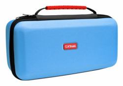Trust 25763 Schutzhülle für tragbare Spielkonsolen Hartschalenkoffer Nintendo Blau (Trust GXT1252B XL HARDCSE SWITCH 2 BLU)