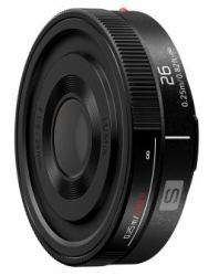 Panasonic S-R26E Kameraobjektiv Schwarz (S-R26E - 26mm F8 Pancake L-Mount Lens)