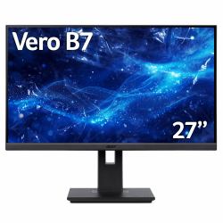 Acer Vero B7 Vero B277UG - 27" Quad HD [2560x1440], 120Hz, 4ms, USB-Hub, HDR10, AdaptiveSync Monitor (ACER VERO B277UG 27 UK BLACK)