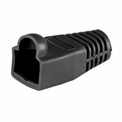 Cablenet RJ45 Cat6a Boot Black 6.5mm (50PK RJ45 C6A BUBBLE BOOT Bk 6.5MM)