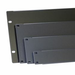 Cablenet 1u 19inch Blanking Panel Black (CNL 1U 19in BLANKING PANEL Bk)
