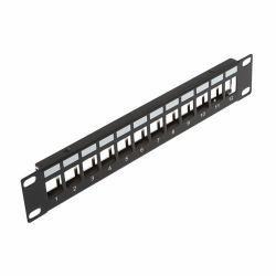 Cablenet XXRPNLKS12 Patch Panel 1U (CNL 1u 10in SOHO Unloaded Ks PPan)
