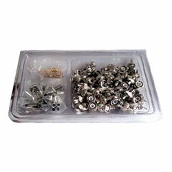 Cablenet BNC2-59D-A Drahtverbinder BNC Metallisch (CNL 100PK BNC Crimp RG59 DIECAST)