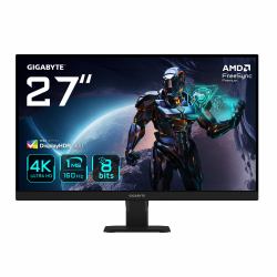GIGABYTE GS27U 27" UHD Gaming Monitor - 3840 x 2160, 160Hz, 1ms, 350 cd/m², Display HDR400, HDMI 2.1, Displayport 1.4 (GIGABYTE MONITOR 27" GS27U EK)