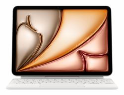 Apple Magic Keyboard per iPad Air 11" [M3] - Italiano (Apple Magic Keyboard - Custodia tastiera e carta - con trackpad - Apple Smart connector - QWERTY - italiana - bianco - per 10.9-inch iPad Air ...