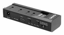 MAIWO K10635N Brenner HDD/SSD-Duplikator Schwarz (Maiwo USB Type-C, Dual Bay HDD/NVMe M2 SSD 10Gbps Clone Converter For 2.5" and 3.5" SATA, Clone SATA to NVMe Instantly)