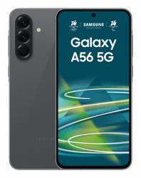 Samsung Galaxy A56 5G 17 cm [6.7"] Dual-SIM Android 15 USB Typ-C 8 GB 256 GB 5000 mAh Graphit (Galaxy A56 17 Cm [6.7"] Dual - Sim Android 15 5G Usb Type-C - 8 Gb 256 Gb 5000 Mah Graphite - Warranty...
