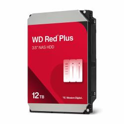 Western Digital Red Plus WD120EFGX Interne Festplatte 12 TB 7200 RPM 512 MB 3.5" Serial ATA III (Western Digital WD120EFGX / 12TB / red plus)