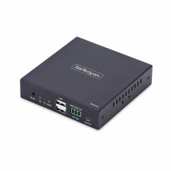 StarTech.com HDMI KVM Receiver over IP-Netzwerk für IH2006 Produktreihe, 4K 60Hz, Tastatur/Video/Maus, Treiberlos, mit Montagesatz, Empfänger für 4K HDMI KVM Extender (KVM RECEIVER OVER IP - - H...