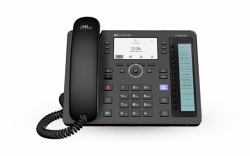 AudioCodes C436HD IP-Telefon Schwarz LCD (TEAMS C436HD IP-PHONE POE GBE - BLACK)