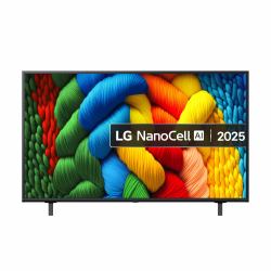LG 50NANO80A6B.AEK Fernseher 127 cm [50"] 4K Ultra HD Smart-TV WLAN Blau (NANOCELL NANO80A 50IN 4K SMART - TV ASHED BLUE)