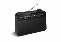 Philips TAR2509/10 Radio Tragbar Analog Schwarz (Radio Portable Analog Black - Warranty: 12M)
