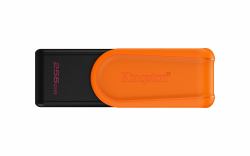 Kingston Technology DataTraveler 256GB Portable USB 3.2 Gen 1 Exodia S [Schwarz/Orange] (Kingston DataTraveler Exodia S - USB flash drive - 256 GB - USB 3.2 Gen 1)