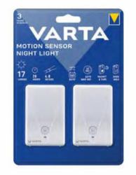 Motion Sensor Night Light - Twin Pack Plug In Night-Light - Warranty: 12M