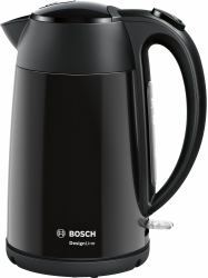 Bosch TWK3P423 electric kettle 1.7 L 2400 W Black (Bosch DesignLine TWK3P423 - kedel - so)