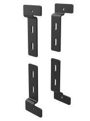 Vogel's PLA 9330 Seitenverkleidungs-Halterungen 4 Stück (PLA 9330 SIDE TRIM BRACKETS - 4PCS BLACK)