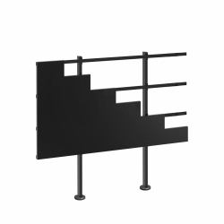 Vogel's FMLED 6x6 dvLED-Bodenhalterung für 27"-Schränke in 6x6-Konfiguration (FMLED 6X6 DVLED FLOOR MOUNT 6X6 - 27 BLACK)