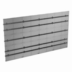 Vogel's INT 8234 dvLED LG LSCB Series 8x8 Wandschnittstelle (INT 8234 DVLED LG LSCB SERIES - 8X8 BLACK)
