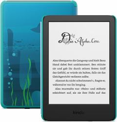 Amazon Kindle Kids eBook-Reader Touchscreen 16 GB WLAN Blau (Amazon Kindle Kids Edition, 16GB, 6 Zo)