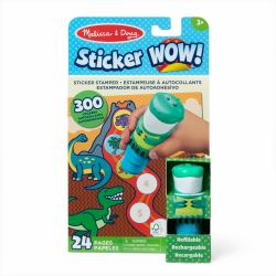 Melissa & Doug Sticker WOW! Aufkleber für Kinder (Sticker WOW! Dino with* Book & Sticker)