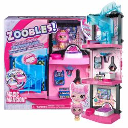Zoobles Magic Mansion Traumhaus zum Verwandeln mit 6 Zimmern, Rutsche und Zubehör (Spin Master Zoobles - Magic Mansion S.)