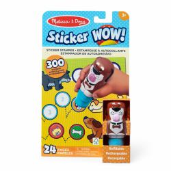 Melissa & Doug 50324 Aufkleber für Kinder (Sticker WOW! Dog with* Book & Stickers)