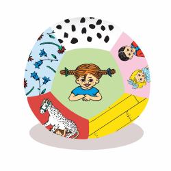 Barbo Toys 8603 active/skill toy Playing ball (Soft Ball Pippi)