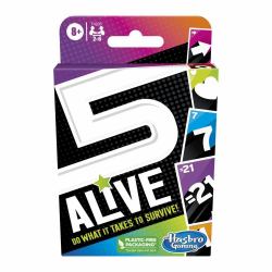 Hasbro Gaming F4205 5 Alive Kartenspiel Sammelkartenspiel (FIVE ALIVE CARD GAME DK/NO)