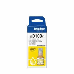 Brother BTD100Y Druckerpatronennachfüller Original (Brother BTD100Y - 48.8 ml - mit hoher KapazitÃ¤t - Gelb - original - hÃ¤ngende Box - NachfÃ¼lltinte - fÃ¼r Brother DCP-T530DW, DCP-T730D...