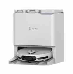 EZVIZ RS20 Pro 0,35 l Staubbeutel Weiß (1.Hot water Washing & Hot Air Drying,2.Auto Water & Cleaning Solution Refilling,3.5L Dust Bag Auto Dust Emptying,4.All-in-One DOck for Mop Changing, Self-Cl...