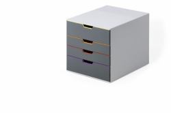 Durable VARICOLOR Grau Kunststoff (Durable VARICOLOR 4 Drawer Unit)