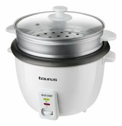 Taurus RICE CHEF arrocera 1,8 L 700 W Gris, Blanco (TAURUS Rice Cooker 1,8L)