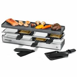 Rommelsbacher RC 800 Raclette Grill 4 Person[en] 795 W Schwarz, Silber (Rommelsbacher RC 800 raclette grill 4)