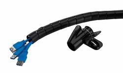 Neomounts ADS06-142BL Cable sleeve - for 1-5 cables - universal (Neomounts Cable sleeve - for 1-5 cables - universal [5Years warranty])